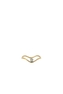 Drilled Gold Wave Ring - The Alkemistry