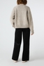 Moss Stitch Raglan Sweater