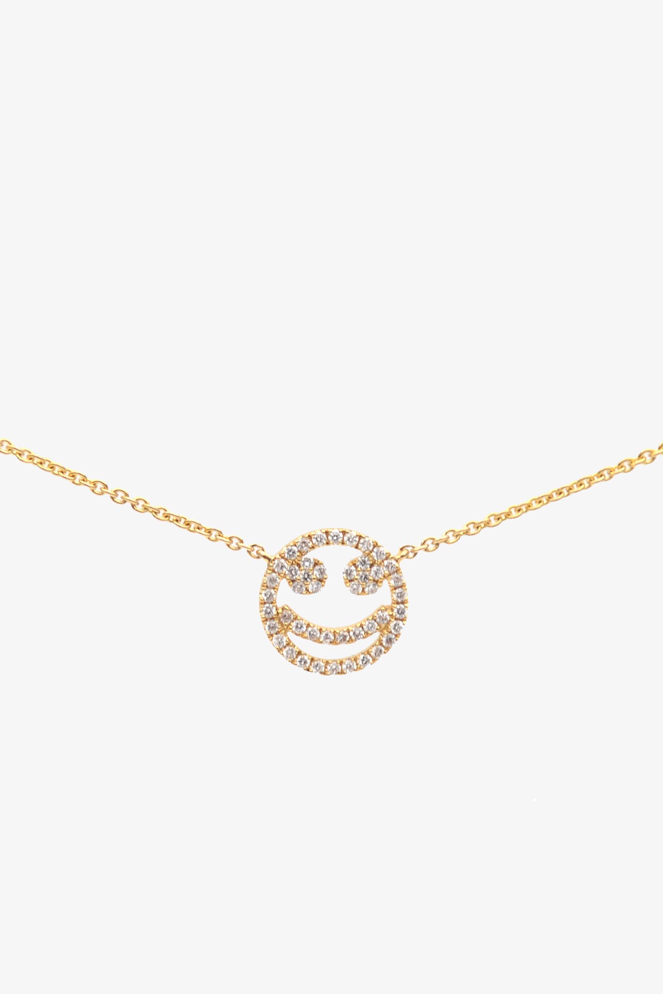 Rosa De La Cruz Smile Charm Necklace Sustainable Jewellery